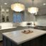 David Nissan kitchen Statuarietto marble polish With 2x10 Geo Soho white gloss