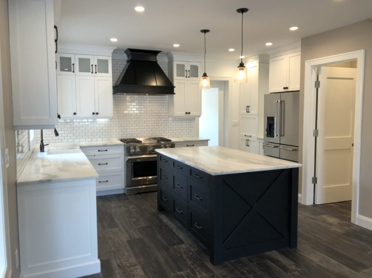 Transitional Mont Blanc Kitchen
