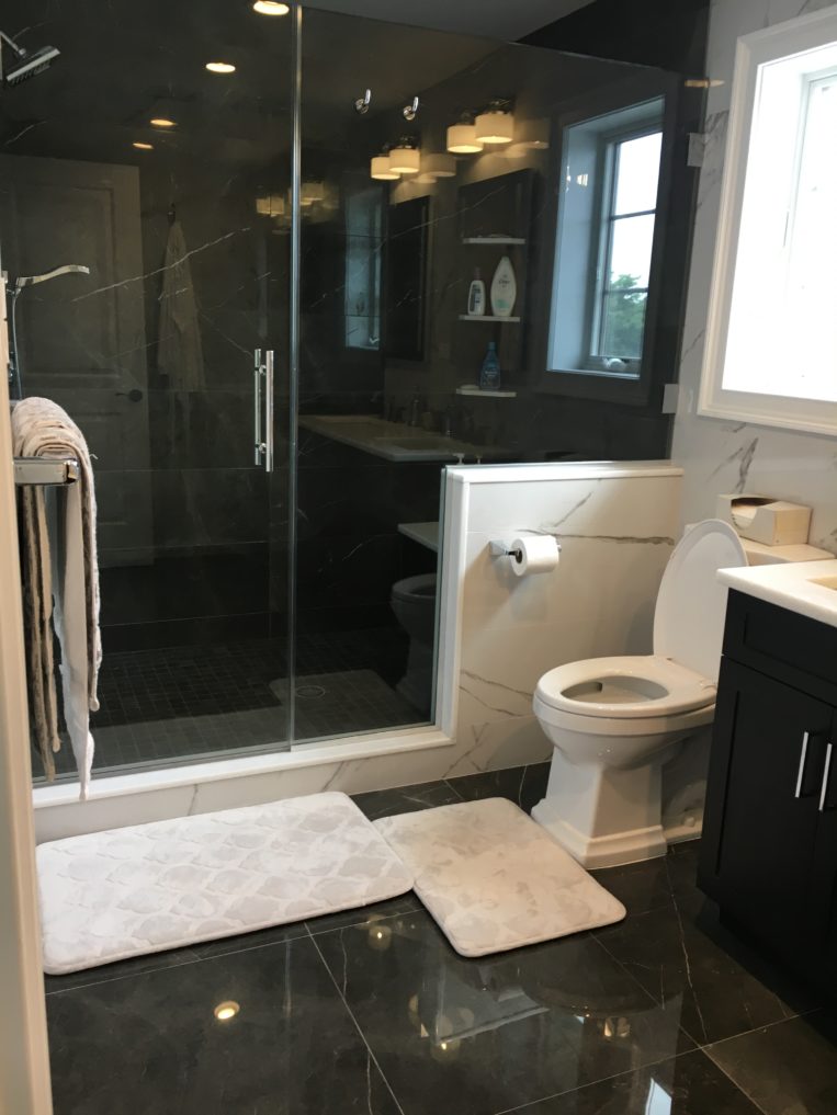 abk sensi lux+ polished 24x24 pietra grey floor with sensi 12x48 sable matte statuario walls sensi pietra 12x48 shower walls 2x2 mosaic square shower floors (3) abk sensi lux+ polished 24x24 pietra grey floor with sensi 12x48 sable matte statuario walls sensi pietra 12x48 shower walls 2x2 mosaic square shower floors